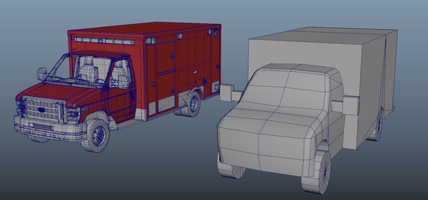 collision mesh